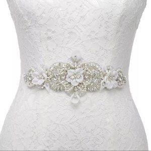 NEW DIY BRIDAL BELT SASH APPLIQUÉ